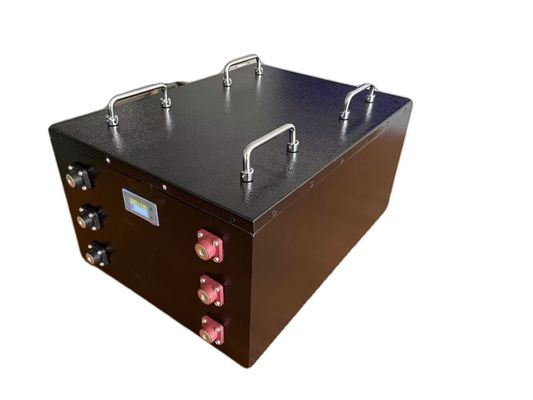 36V 80Ah Golf Cart Lithium Baterai Deep Cycle LiFePO4 Baterai Dengan LCD CAN RS485