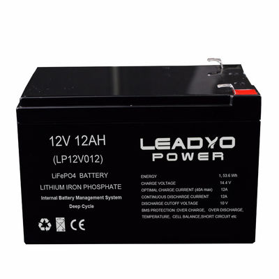 Beli Baterai Siklus Dalam Lifepo4 Isi Ulang, Baterai Lithium Ion 12V 10ah 12ah pembuatan online