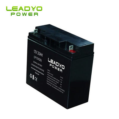 Baterai Lifepo4 Deep Cycle, ABS Case 12V 20ah Baterai Lithium Isi Ulang