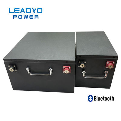 Golf Cart Disesuaikan 48V 200Ah Baterai Lithium Ion Isi Ulang Dengan LCD