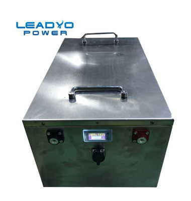 Beli Baterai Deep Cycle 36V 50Ah Lifepo4 Golf Cart Isi Ulang Dengan BMS Dan LCD pembuatan online