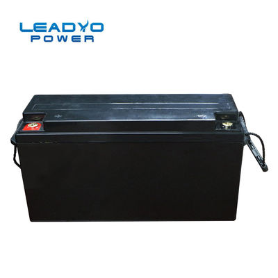 LiFePO4 12 Volt Siklus Dalam Baterai Surya 200 Amp Jam Kasus yang Dapat Disekrup