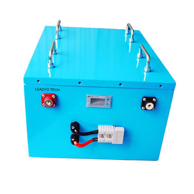 Beli Layar LCD Baterai Kereta Golf LiFePO4 100Ah Baterai Lithium Ion Golf Cart 48V pembuatan online