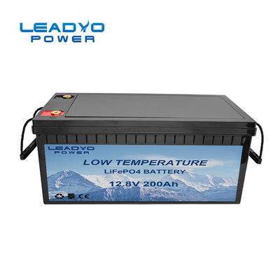 Baterai Ringan 12V 200Ah Lithium RV House Baterai LiFePo4 Camper Trailer