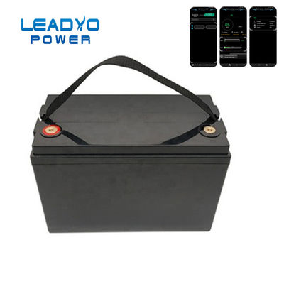 Beli Baterai Leadyo 12V 100Ah Baterai RV Deep Cycle Lifepo4 Dengan APLIKASI Monitor pembuatan online