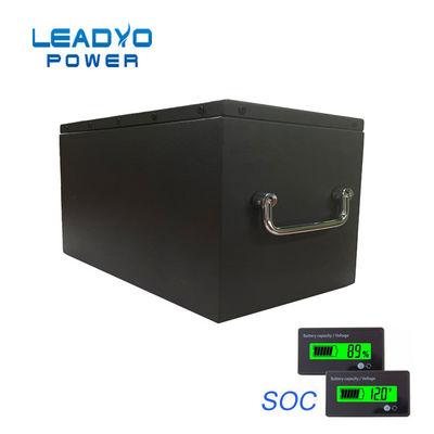 Beli 3000 Siklus 48V Baterai Lifepo4 Siklus Dalam 150AH Dengan Bluetooth LCD meter pembuatan online