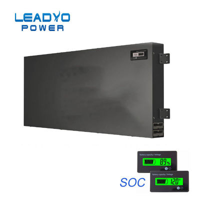 Lifepo4 100ah Baterai Lithium Slim Ketebalan 12V 65mm Untuk Camper RV Marine