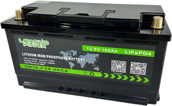 Beli Bluetooth LiFePO4 lithium Iron Phosphate Battery 12V 100Ah Dengan BMS pembuatan online