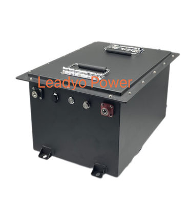 Harga yang pantas 520*268*220mm Golf Cart LiFePO4 Baterai 100A Listrik Pelepasan Kontinyu on line