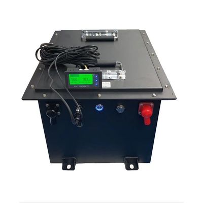Harga yang pantas 105Ah Golf Cart Lithium Iron Phosphate Battery Dengan Perlindungan Over Current 520*268*220mm on line