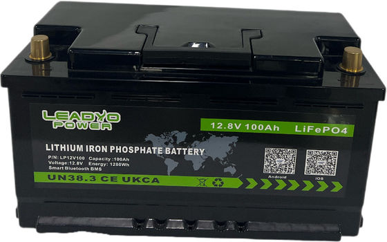 Trailer Kemping Off Road 12v Baterai Isi Ulang Lithium Ion 100Ah 120Ah