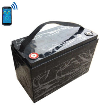 Harga yang pantas Isi Ulang Baterai Lithium iron Marine Baterai 12V 120Ah LiFePO4 Deep Cycle dengan Smart BMS on line