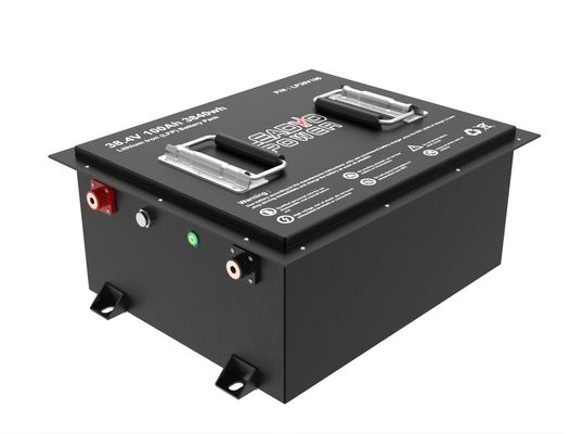 5000 kali 100Ah 36V LiFepo4 Golf Cart Baterai Pintar Dengan LCD / Bluetooth