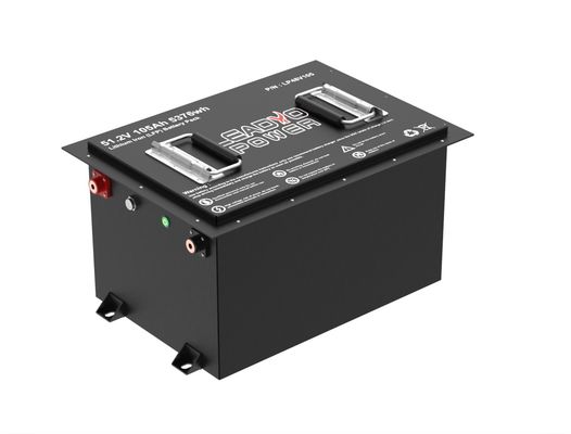 51.2V 105Ah Golf Carts Baterai LiFePO4 terintegrasi BMS 48v Lifepo4 Golf Carts Baterai