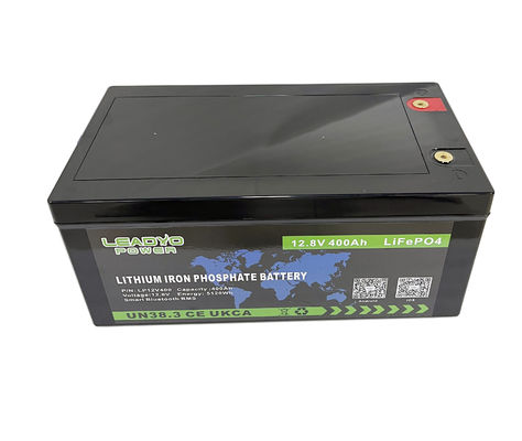 Harga yang pantas Smart Bluetooth 12.8V LiFePO4 Baterai 12V 400Ah Baterai Isi Ulang Untuk Mobil Camping on line