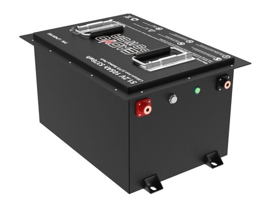 Harga yang pantas LiFePO4 Golf Cart 48V 51.2V 105Ah Lithium Iron LFP Baterai dengan LCD LED Display / Charger on line