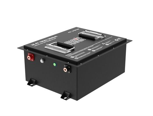 Harga yang pantas One-stop Lithium Golf Car 36V 38.4V 100Ah LiFePO4 LFP Baterai Produsen dengan Pengecas on line