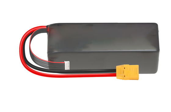 Harga yang pantas 6S 22.2V 22Ah LiPo Semi Solid State Lithium ion Cargo UAV Industrial VTOL RC Drone Lithium Baterai on line