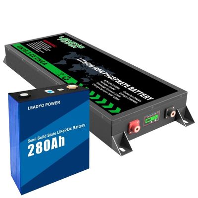 Harga yang pantas Baterai LiFePO4 Semi-Padat 12V Slimline 4X4 Offroad 12.8V 280Ah on line