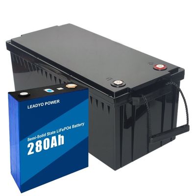 Harga yang pantas Baterai LiFePO4 Semi Solid State 12.8V 560Ah Untuk RV Karavan Marine ESS Baterai Semi-Solid State on line