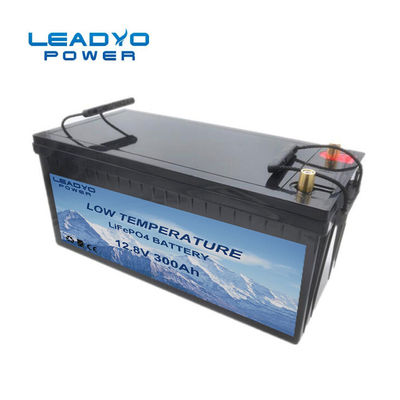 Baterai Isi Ulang Suhu Rendah Bersertifikat MSDS Paket Baterai Lifepo4 12V 300Ah