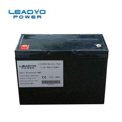 Baterai 90Ah 12V Lifepo4 Baterai Lithium Ion Trolling Motor Dengan BMS
