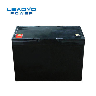 Harga yang pantas 100Ah 12 Volt RV Camper Battery Deep Cycle 1280Wh Dengan Ukuran Grup 27 on line