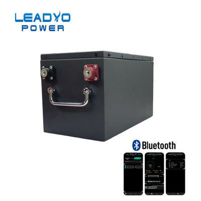 Casing Logam Baterai Lithium Bluetooth Deep Cycle Lifepo4 Battery Pack 12V 100ah