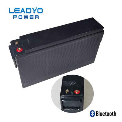 Baterai Lithium 12V 100Ah Slimline Dengan Terminal Depan Bluetooth