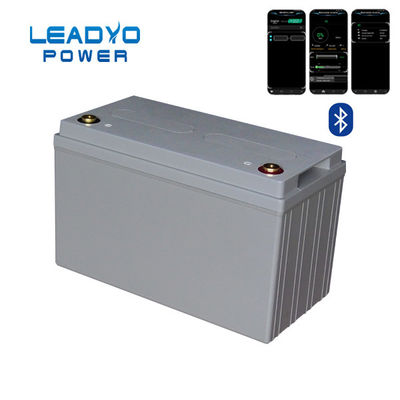 Harga yang pantas Baterai Bluetooth 100Ah 12V Lifepo4 Baterai RV Siklus Dalam 12 Volt on line
